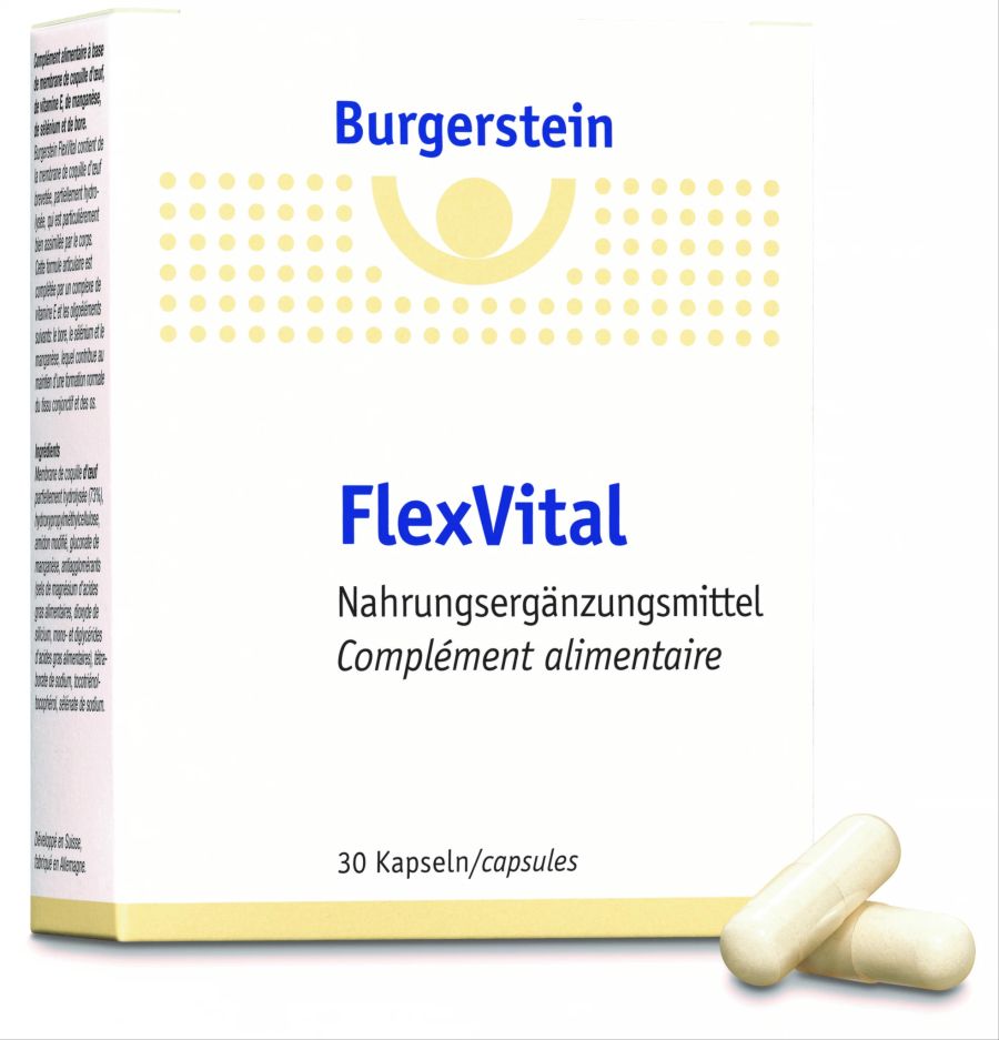 BUrgerstein Vitamine Knieschmerzen