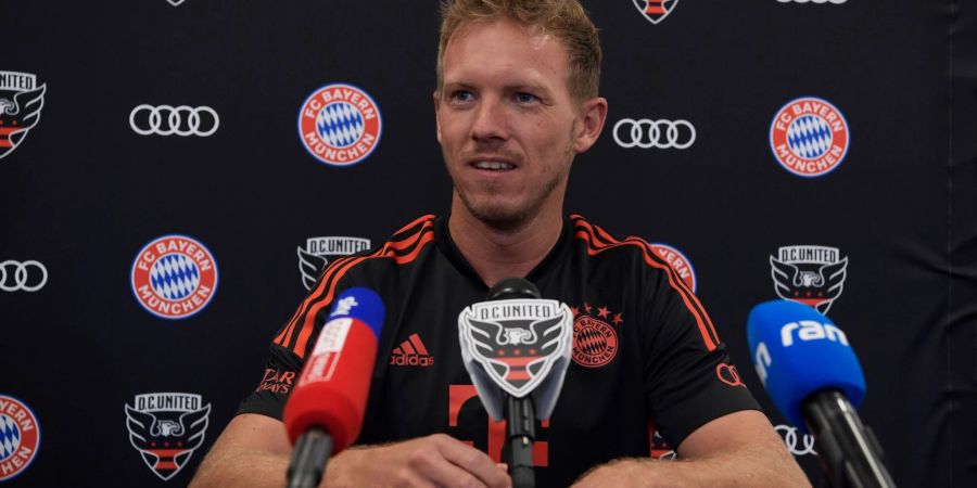 Hält grosse Stücke auf Mathys Tel: Bayern-Coach Julian Nagelsmann.