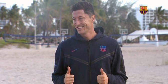 Robert Lewandowski FC Barcelona