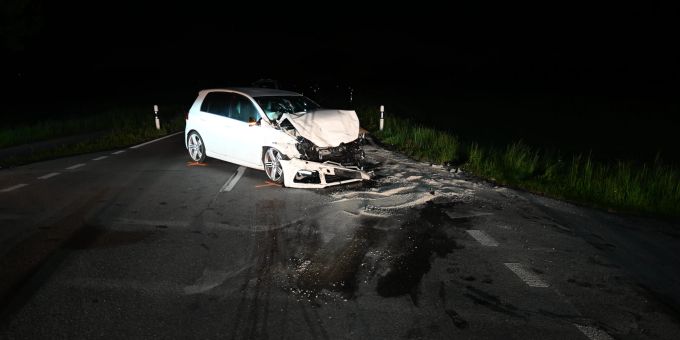 Altstätten SG: Unfall zwischen zwei Autos. Altstätten SG