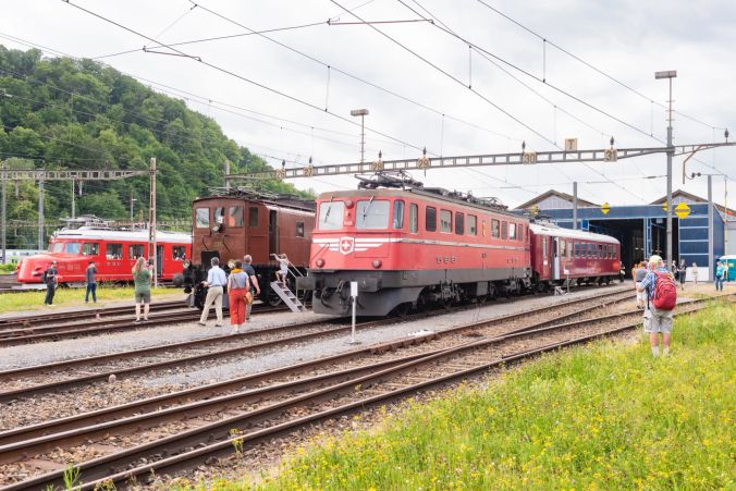 Zahlreiche Fotosujets, wie man sie sonst selten sieht.