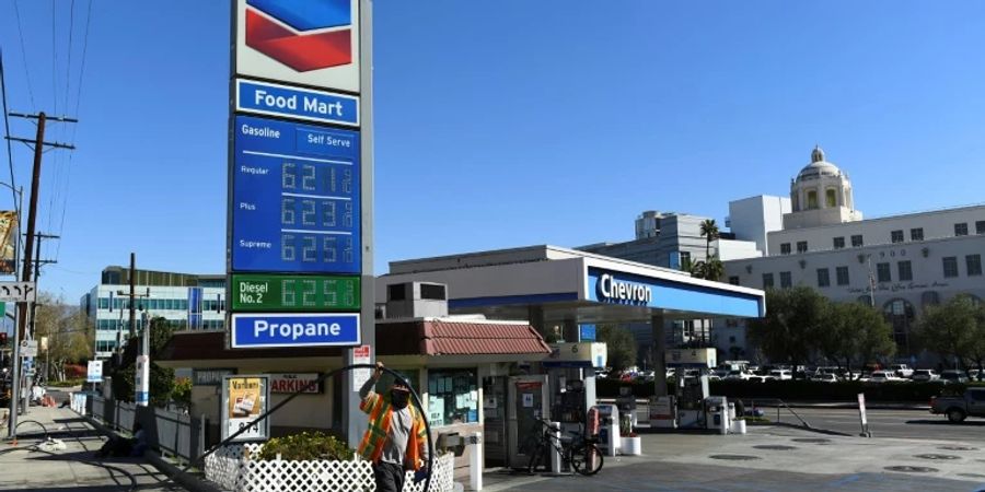 Tankstelle in den USA