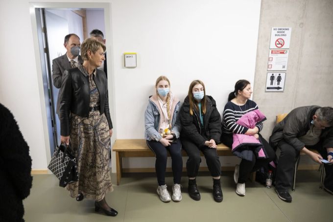 Ukraine Flüchtlinge