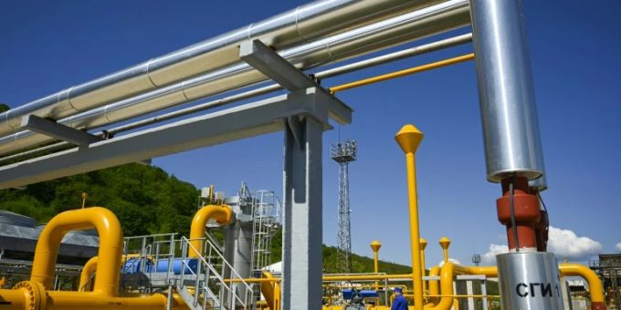 Gaskompressionsanlage in Bulgarien Gaskompressionsanlage in Bulgarien