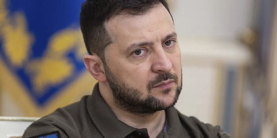 Wolodymyr Selenskyj, Präsident der Ukraine, glaubt, die ukrainische Armee habe Russlands Streitkräften grossen Schaden zugefügt. Foto: Ukraine Presidency/Ukraine Presi/Planet Pix via ZUMA Press Wire/dpa