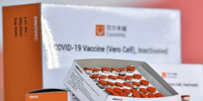 Corona-Impfstoff des chinesischen Herstellers Sinovac Sinovac