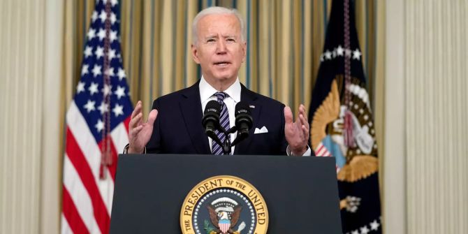 US-Präsident Biden - Ansprache zu Corona-Konjunkturpaket