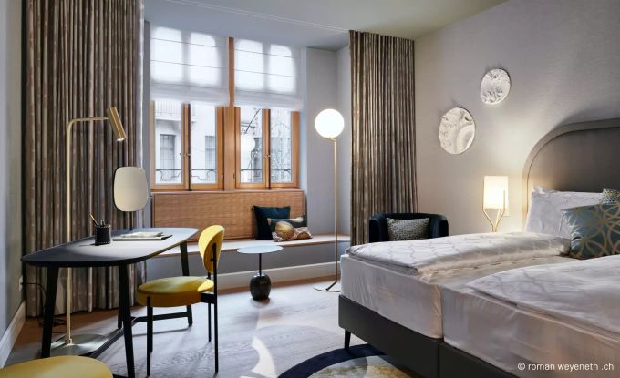 Viele Hotelzimmer in Basel und Umland sind noch frei – trotz lang ersehntem ESC. (Symbolbild) Hotels Basel ESC