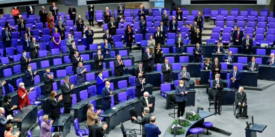 Plenum des Bundestages