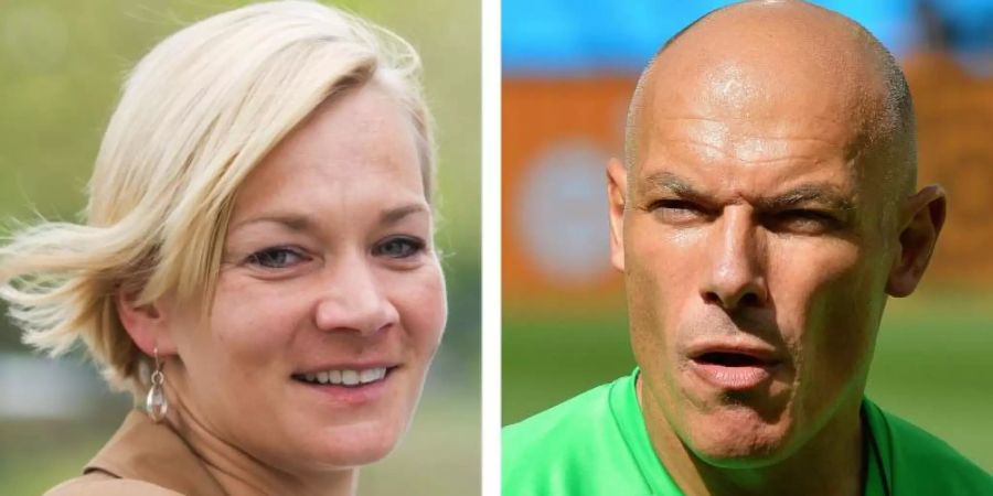 Haben geheiratet: Bibiana Steinhaus und Howard Webb. Foto: picture alliance / dpa