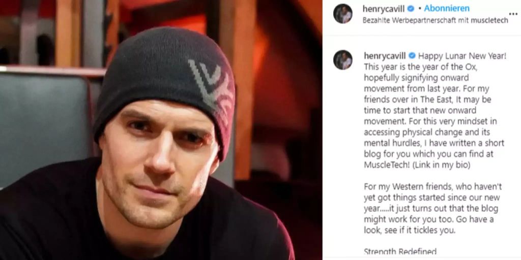 Henry Cavill Hat Sein Liebesgluck Gefunden