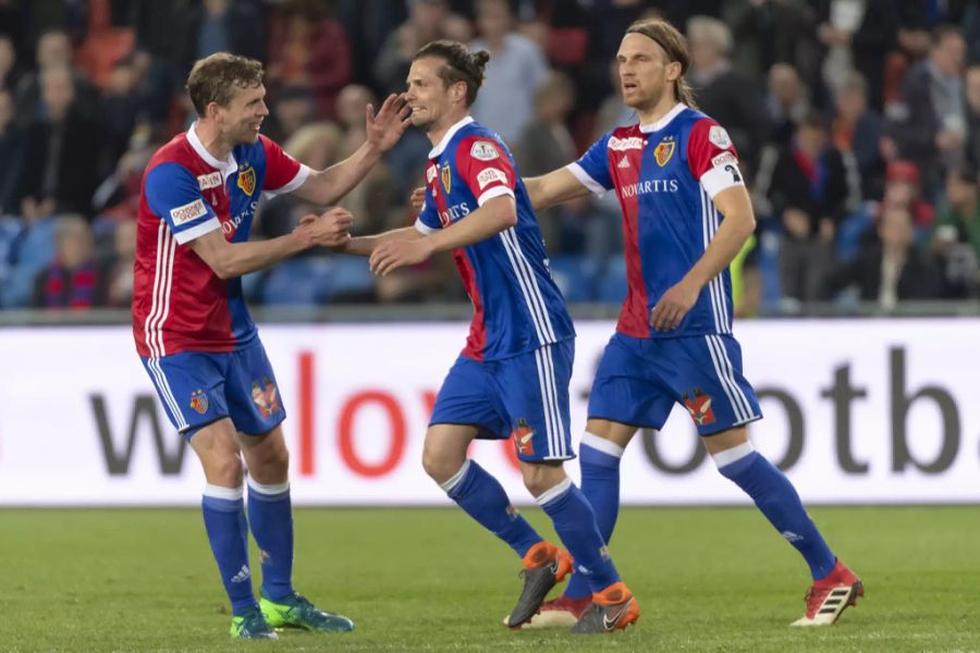 Fabian Frei (l.) und Valentin Stocker (r.) haben das letzte Jahrzehnt beim FC Basel geprägt.