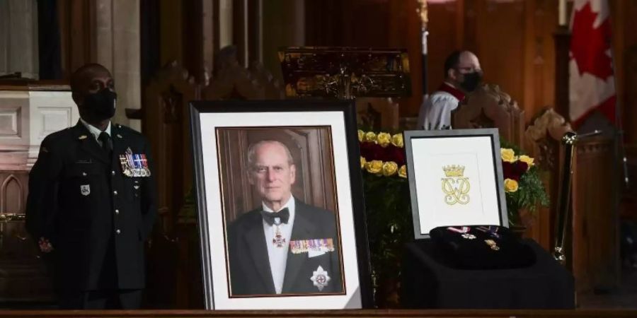 Trauerfeier und Beisetzung von Queen-Ehemann Prinz Philip, Herzog von Edinburgh, fand auf Schloss Windsor statt. Foto: Sean Kilpatrick/The Canadian Press via ZUMA/dpa