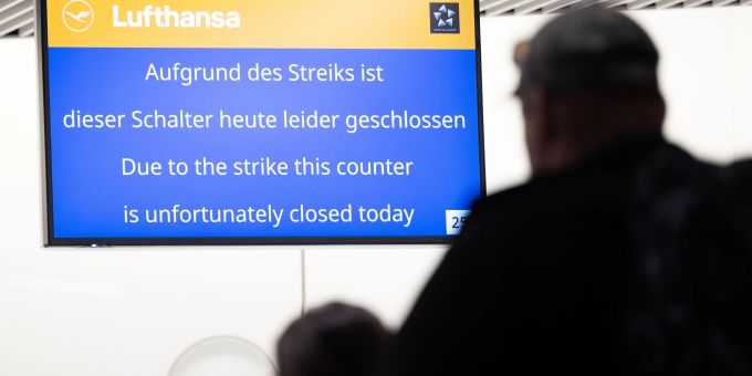 Bald wieder Streik? Verdi reagiert auf das neue Lufthansa-Angebot enttäuscht. Streik