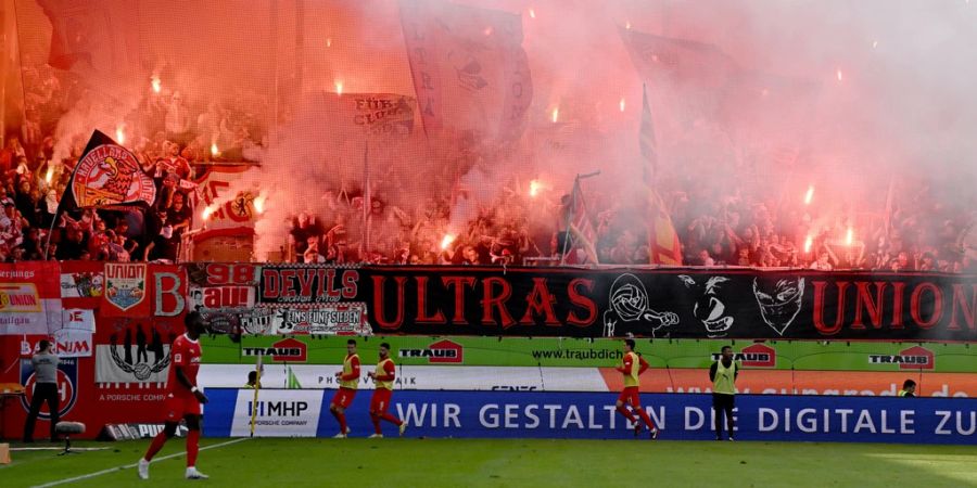 Union Berlin Bundesliga Pyrotechnik