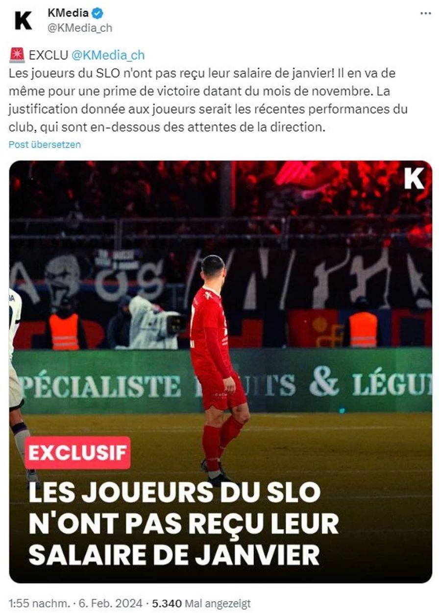 Stade Lausanne-Ouchy Super League