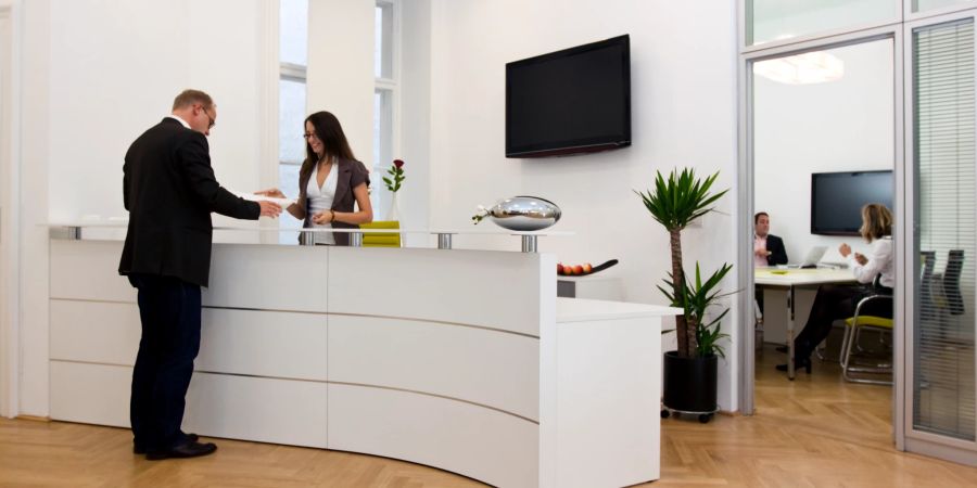 Rezeption Hotel