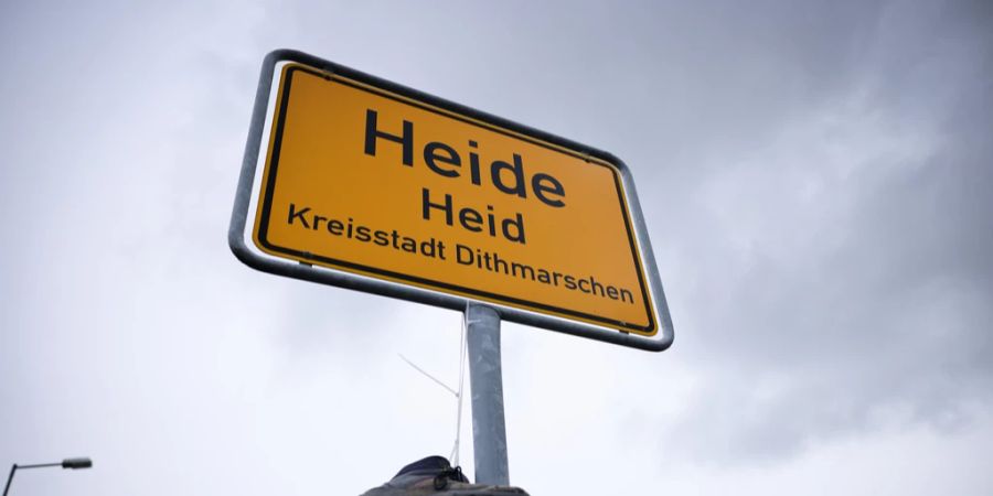 Die Vorfälle lösten bei den Bewohnerinnen und Bewohnern von Heide (D) Angst aus.