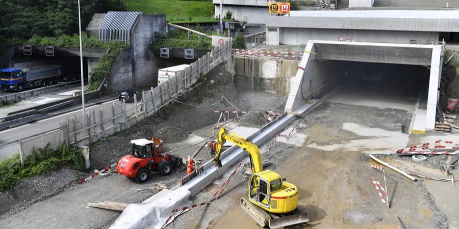 Ausbau Autobahn A1 Gubristtunnel