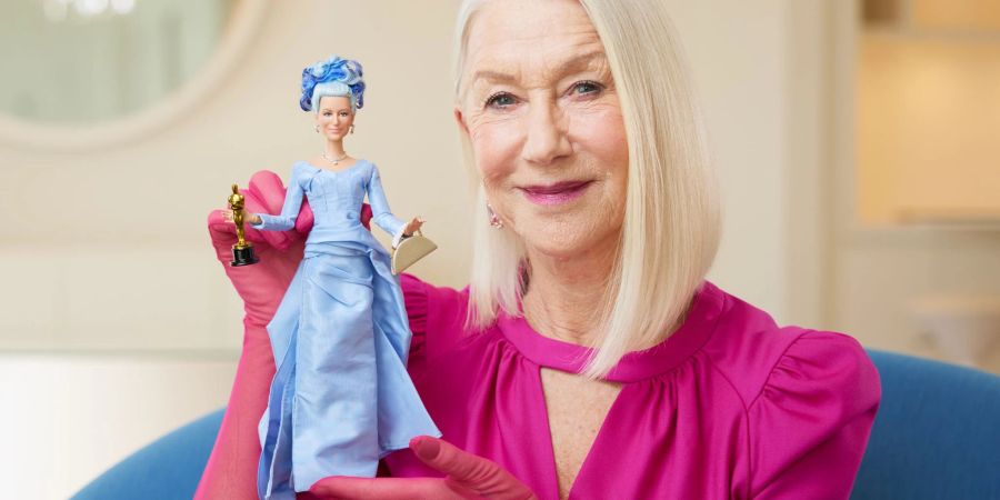 Auch der britischen Schauspielerin Helen Mirren wurde eine Barbie-Puppe gewidmet.