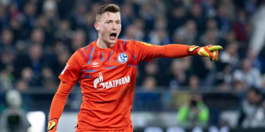 Soll den Abgang von Alexander Nübel im Schalke-Tor kompensieren: Markus Schubert. Foto: Bernd Thissen/dpa