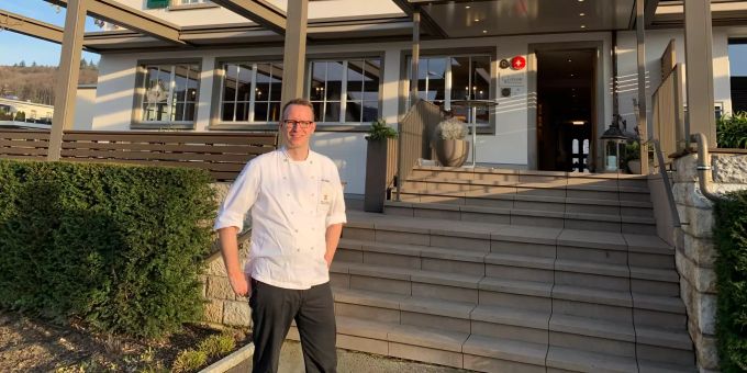 Peter Weber ist Chef des Landgasthofs Kreuz. Kappel Kreuz Coronavirus