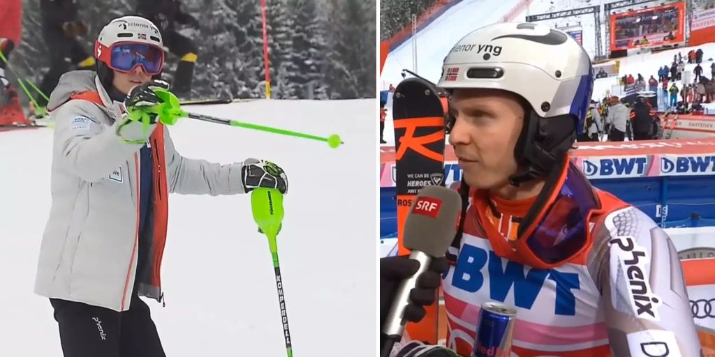 Henrik Kristoffersen Tobt Nach Besichtigung Im Tv Interview