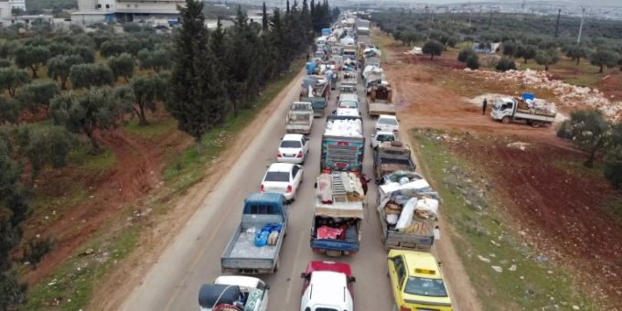 UNO: Mehr als 800.000 Menschen vor Kämpfen im Nordwesten Syriens auf der Flucht UNO: Mehr als 800.000 Menschen vor Kämpfen im Nordwesten Syriens auf der Flucht