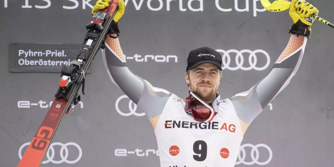 Alexander Aamodt Kilde aus Norwegen gewinnt den Gesamtweltcup bei den Männern. Ski