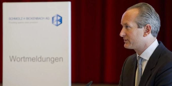 Oliver Thum tritt per sofort aus dem Schmolz+Bickenbach-VR zurück. (Archivbild) oliver thum schmolz+bickenbach