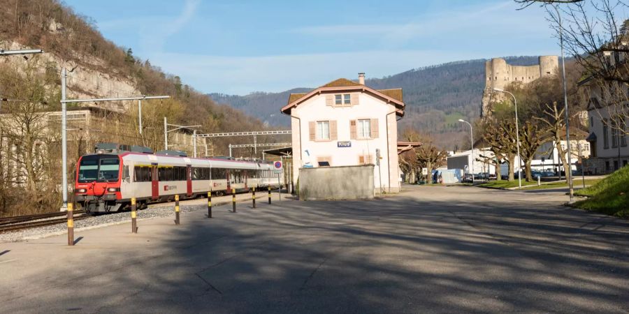 Klus Bahnhof in Balsthal.