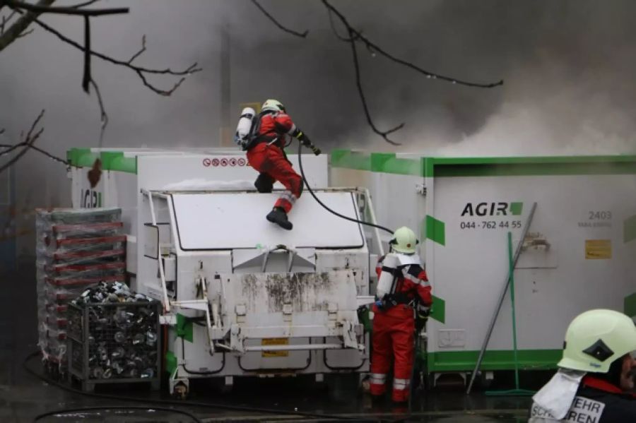 Die Feuerwehr Schlieren leistet 3 bis 5 Einsätze pro Jahr.