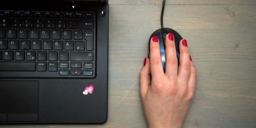 Eine Frau sitzt vor einem Laptop: Wettbewerbshüter kritisieren manche Vergleichsportale im Netz.