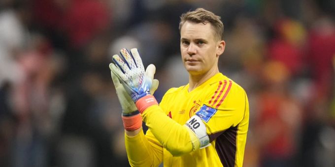 Manuel Neuer glaubt an ein Weiterkommen der DFB-Elf. WM 2022