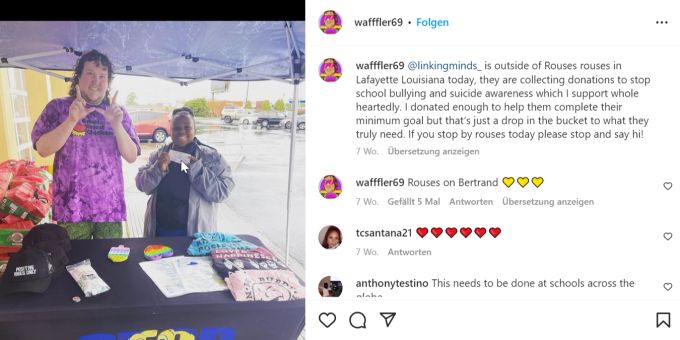 Der TikTok-Star «Waffler69» ist mit 33 Jahren gestorben. 33 Jahren tiktok star