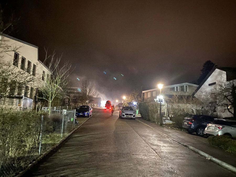 Verletzt wurde beim Brand niemand.