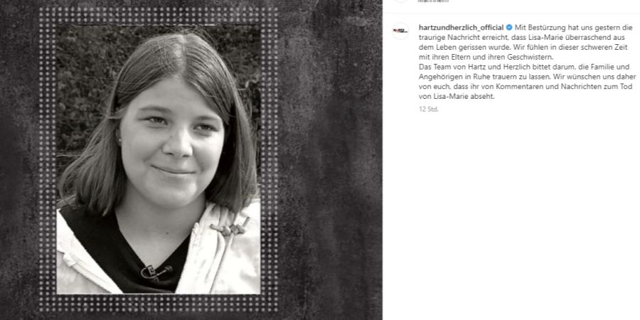 lisa marie hartz und herzlich