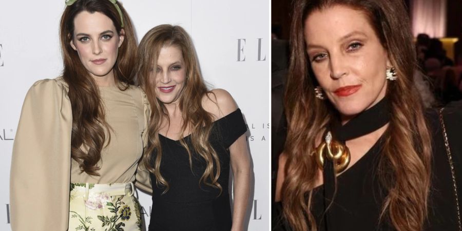 Lisa Marie Presley und ihre Tochter Riley.