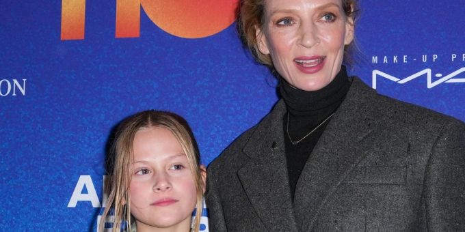 Uma Thurman Bringt Ihre Zehnjährige Tochter Mit Zur Premiere Nau Ch