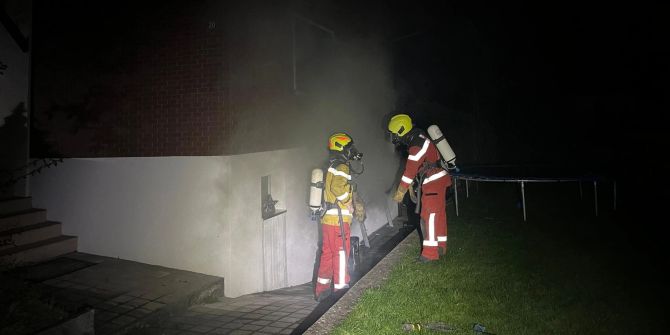 Brand in Wetzikon.