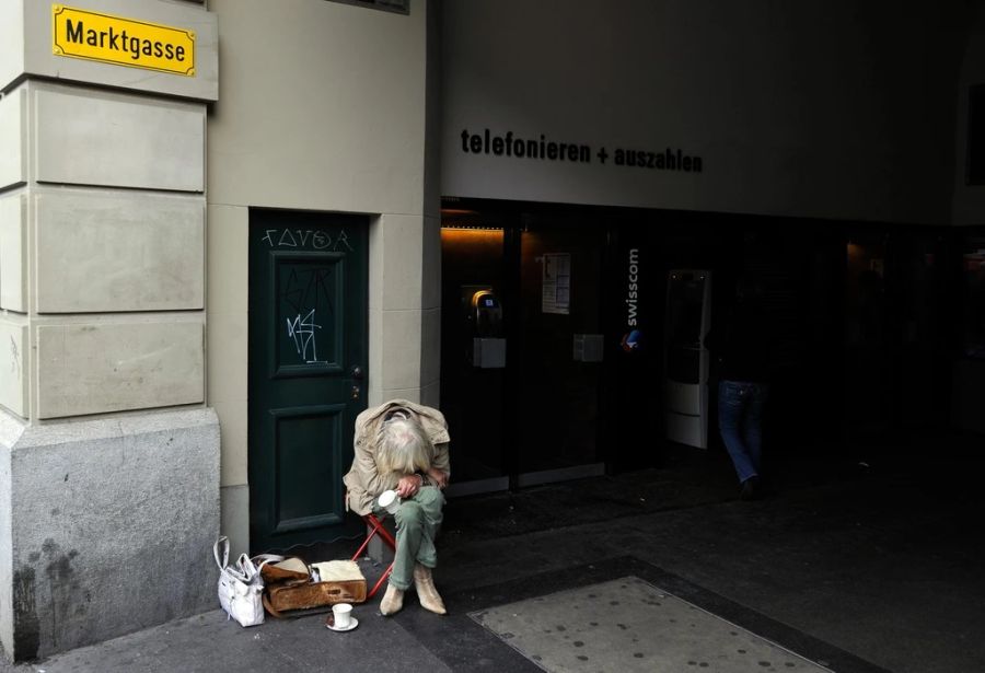 In Bern sind viele Bettlerinnen und Bettler unterwegs, meldet die Kantonspolizei. (Archivbild)