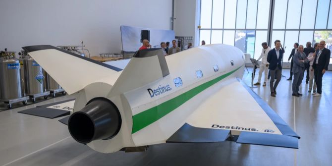 Prototyp eines wasserstoffbetriebenen Überschall-Fliegers