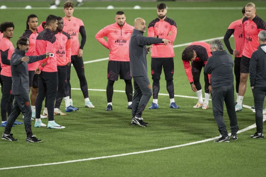 Und so standen die Spieler von Manchester City am Dienstagabend bereits im Wankdorf auf dem Platz.