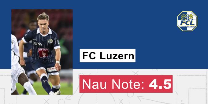 Die Nau.ch-Note für den FC Luzern. FC Luzern