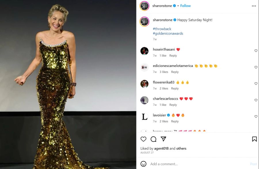 Sharon Stone wird von einem Stalker verfolgt.