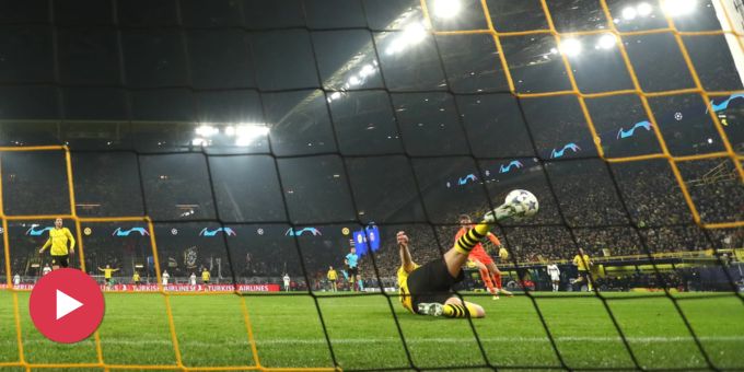 Bei Remis gegen PSG - Umjubelte Monstergrätsche – Dortmund feiert Süle