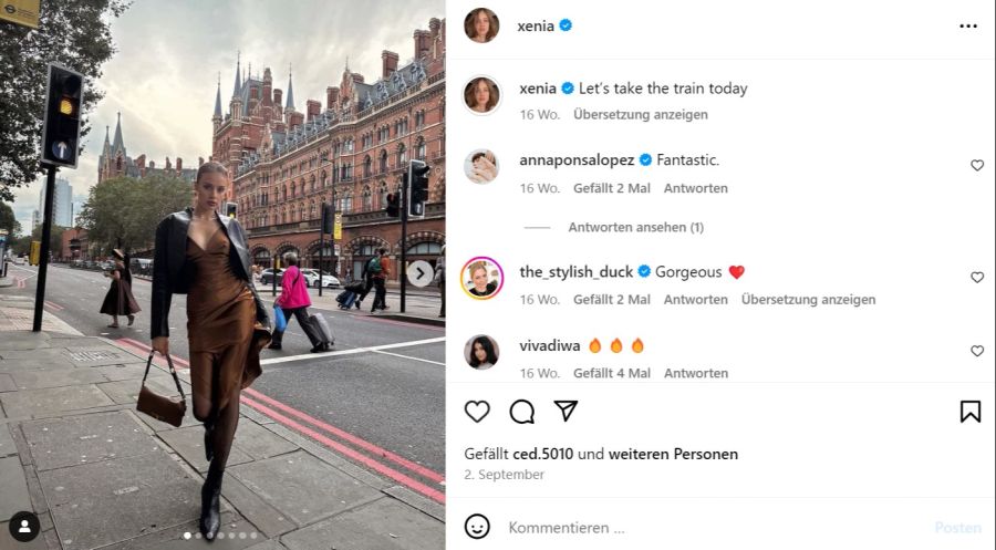 Xenia Tchoumi lebt seit Jahren in London.