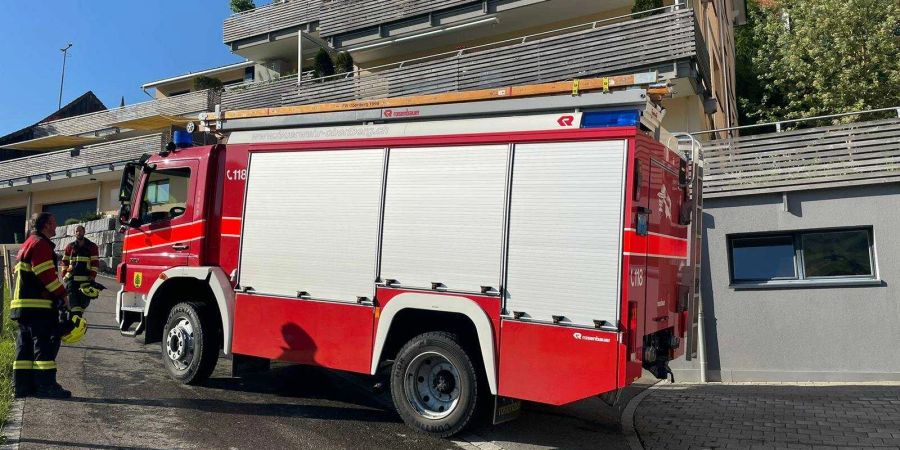 Brand in Oberiberg