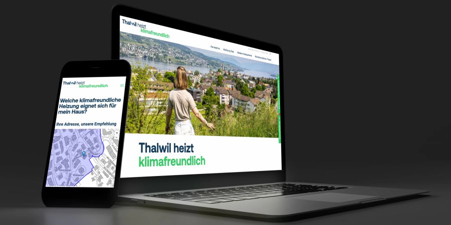 Neues Webportal der Gemeinde Thalwil zum klimafreundlichen Heizen