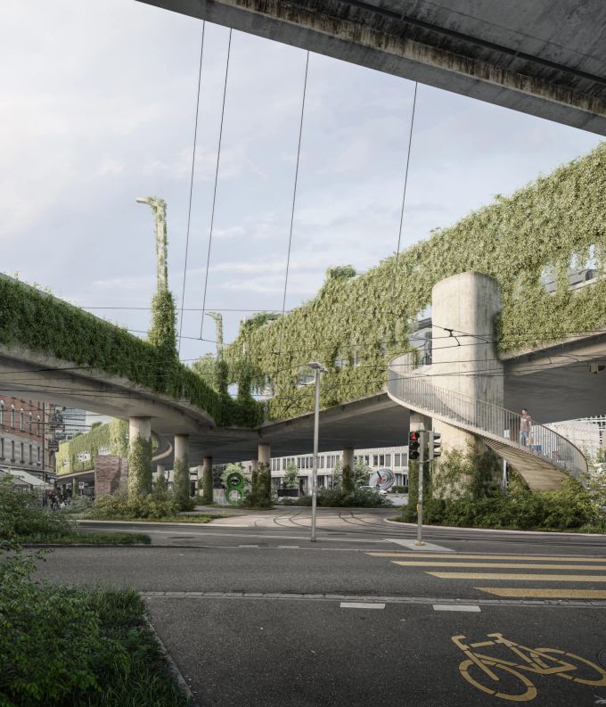 Zürich Hardbrücke nachher